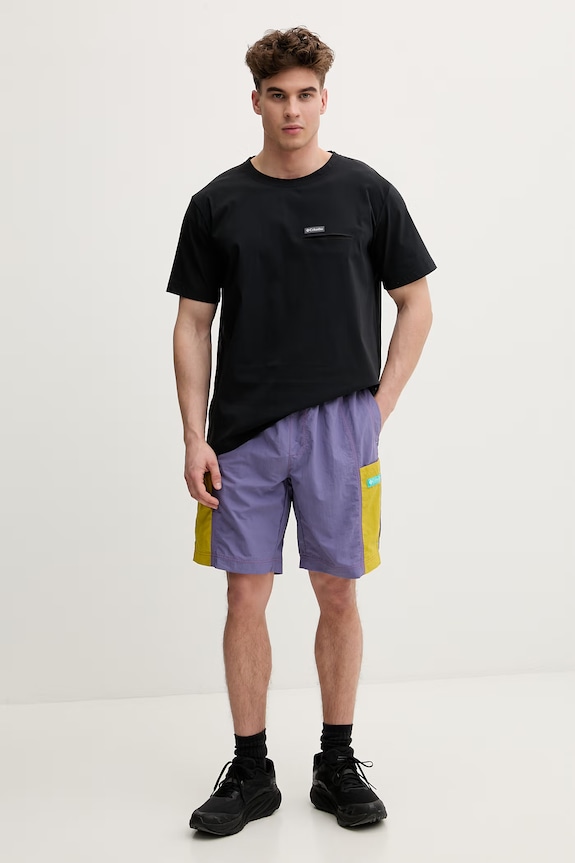 Columbia pantaloni scurți pentru bărbați Sequoia Grove 2157651 violet SS26