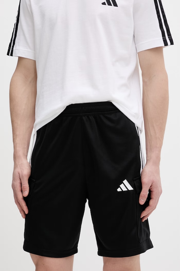 Къс панталон adidas Tiro трикотаж черен JC9410