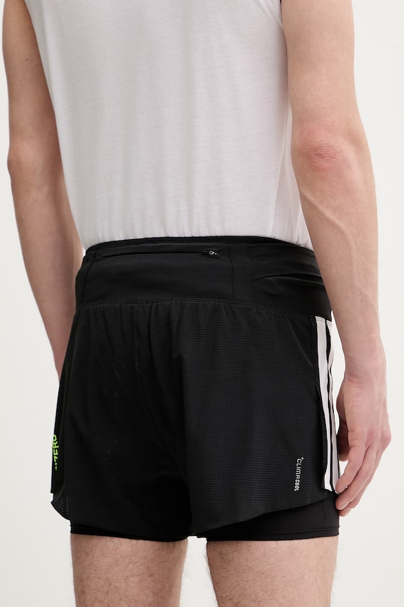 Abbigliamento adidas Performance pantaloncini sportivi da uomo Adizero 2i1 JD4202 nero