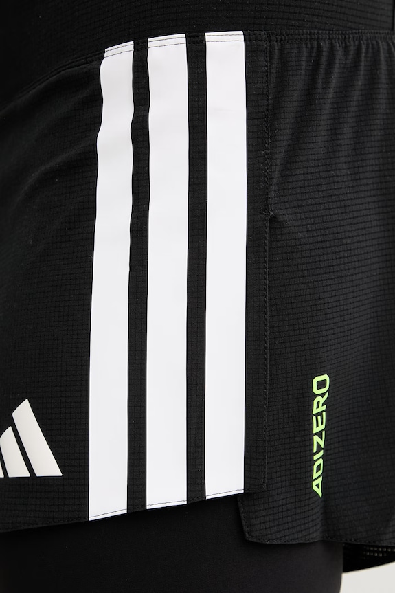 adidas Performance pantaloncini sportivi da uomo Adizero 2i1 nero JD4202