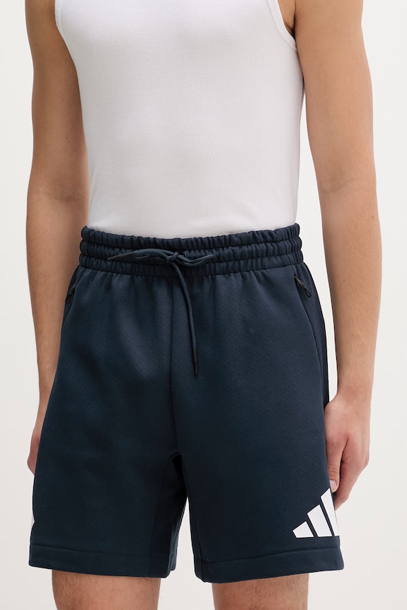 Σορτς adidas Z.N.E πλεκτό ύφασμα σκούρο μπλε JW4742