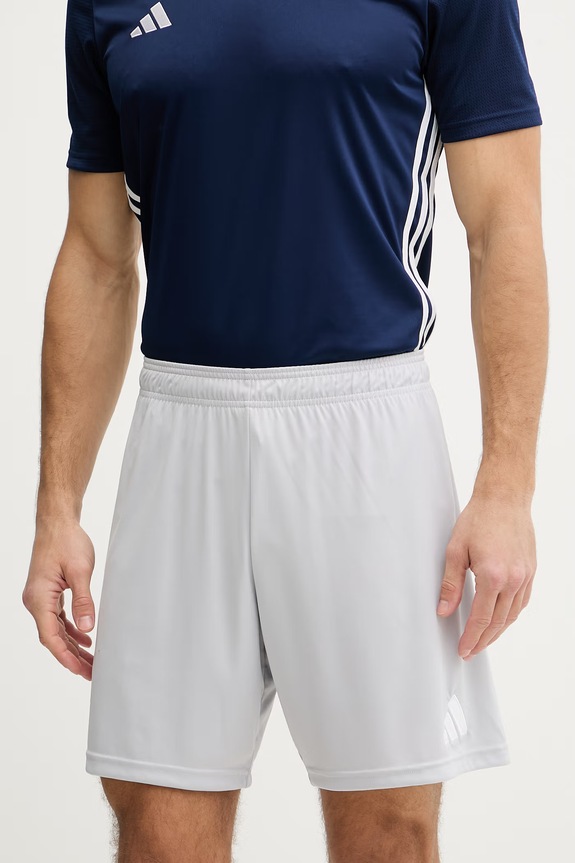 adidas Performance športové šortky pánske Entrada26 sivá JZ2515