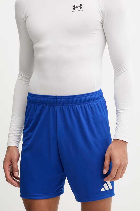 Тренировочные шорты adidas Performance Entrada26 трикотаж голубой JZ2520