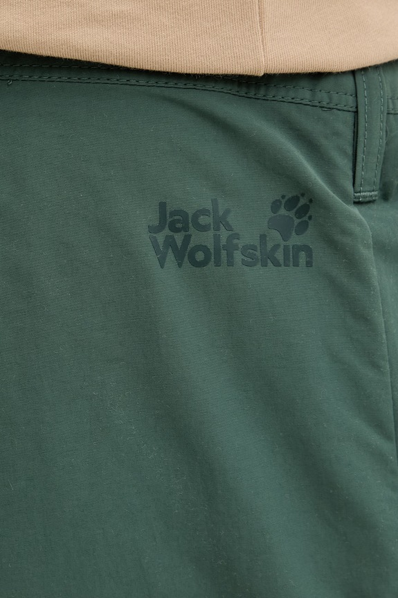 Jack Wolfskin sportske kratke hlače za muškarce Duneland zelena A65926