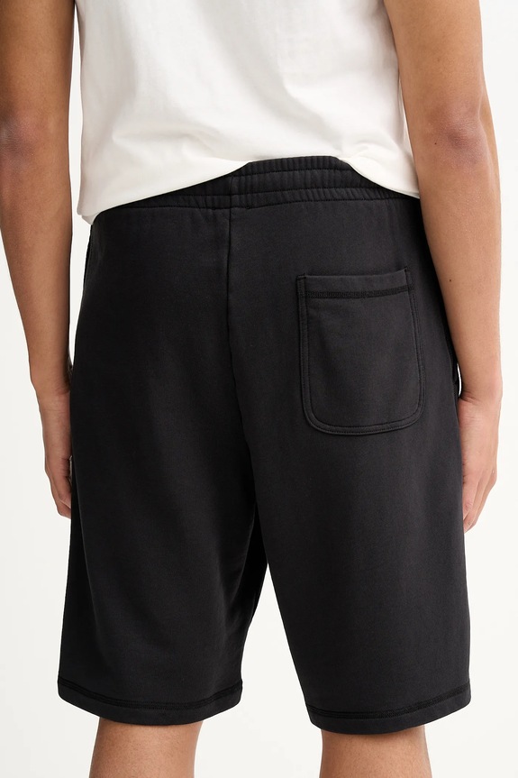 Îmbrăcăminte Diesel pantaloni scurți din bumbac P-MARSHY-IOD A21795.0BKBW negru