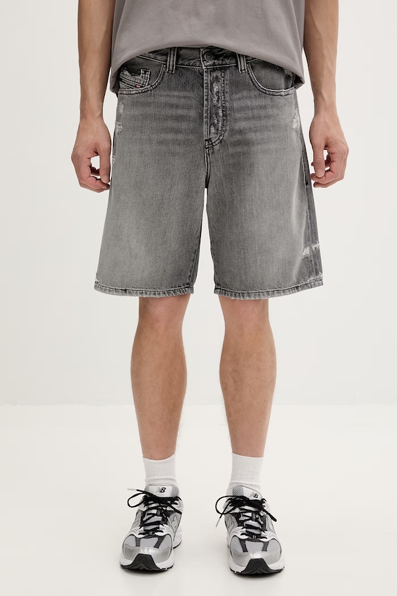 Diesel pantaloni scurți pentru bărbați, din denim gri A06430.09P08