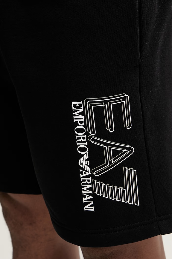 EA7 Emporio Armani pantaloni scurți negru AF10377.7M001324