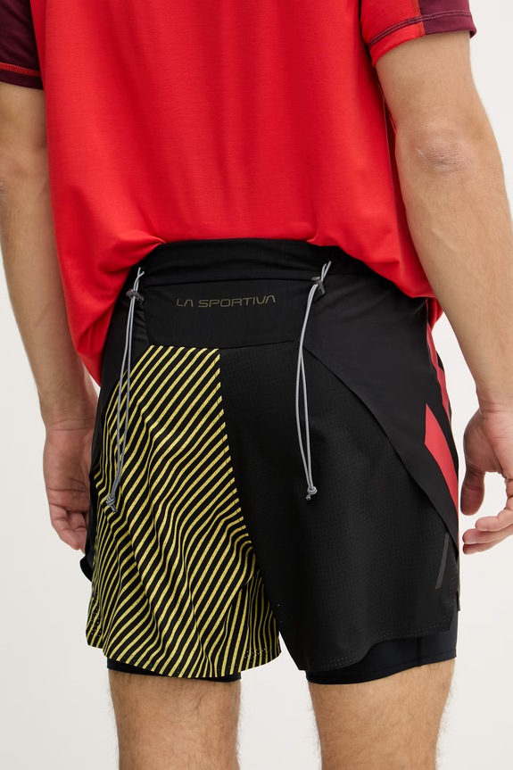Îmbrăcăminte La Sportiva pantaloni scurți de trekking pentru bărbați Flow ZARS040 negru