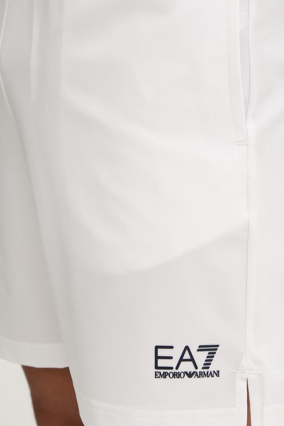 EA7 Emporio Armani športové šortky pánske biela AF21059.7M001529