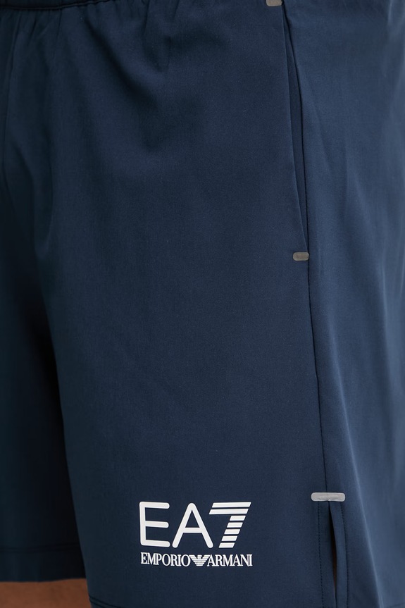 EA7 Emporio Armani szorty treningowe niebieski AF21059.7M001720
