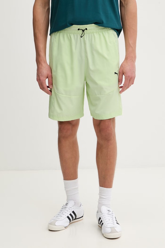 Puma šortky pánske Pumatech zelená 692187
