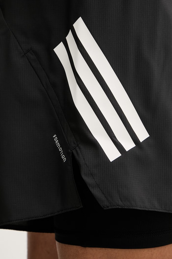 adidas Performance szorty do biegania adi365 JZ7711 czarny