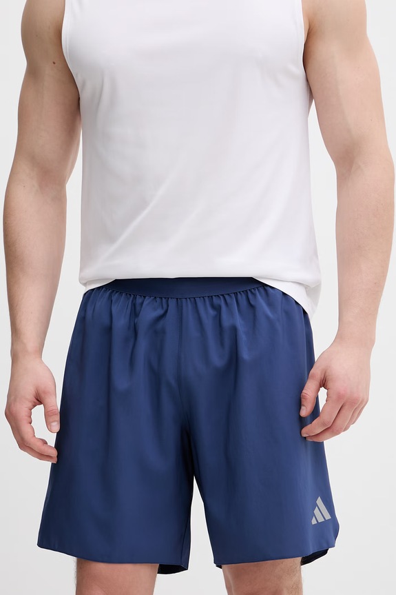 adidas Performance športové šortky pánske tmavomodrá JZ7767