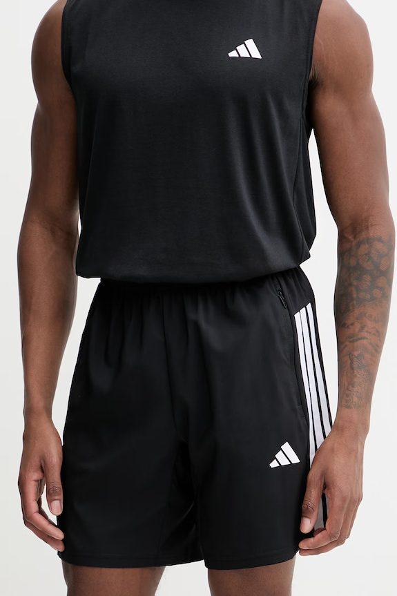 Σορτς προπόνησης adidas Performance απλικέ μαύρο KA3521