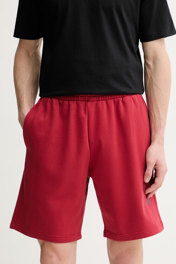 adidas szorty Collegiate dzianina czerwony KC0737
