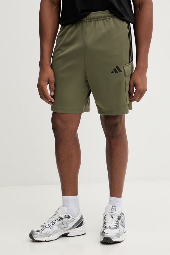 adidas pantaloni scurți Tiro tricotaj verde KC2904
