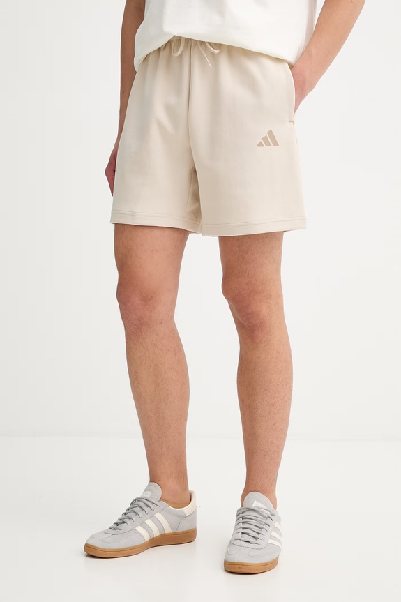 Σορτς adidas στάμπα μπεζ KD7659