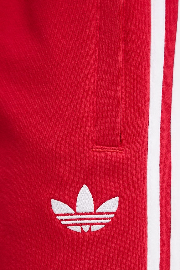 Хлопковые шорты adidas Originals красный KE3564