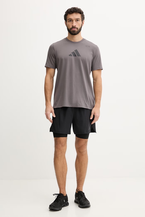 Σορτς προπόνησης adidas Performance KF6431 μαύρο SS26