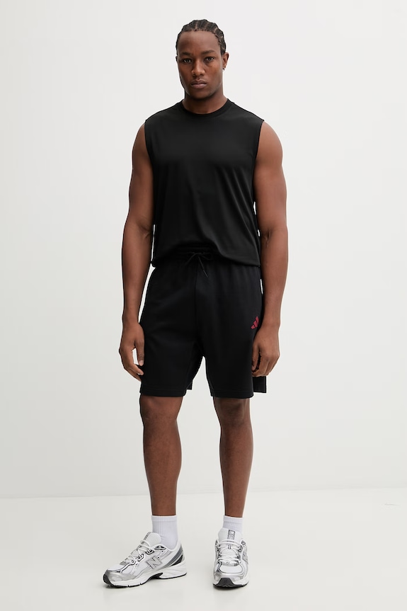 adidas pantaloni scurți KS3001 negru SS26