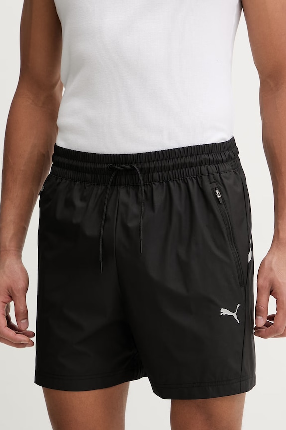 Puma pantaloni scurți Pumatech panza negru 634421
