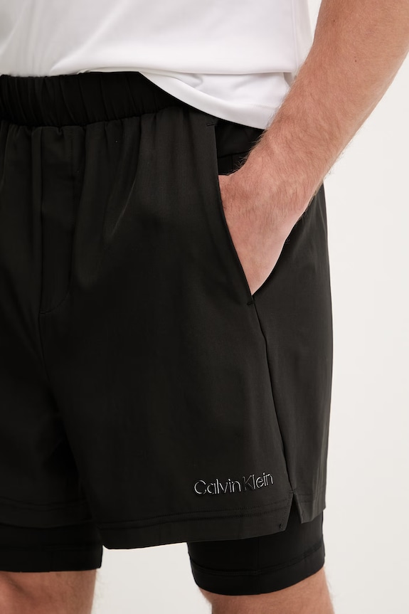 Calvin Klein Performance szorty sportowe męskie czarny LVGMS6S803
