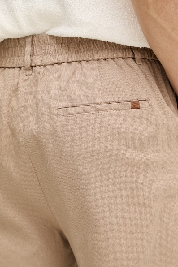Mos Mosh pantaloni scurți pentru bărbați, cu in Baldo bej 510160