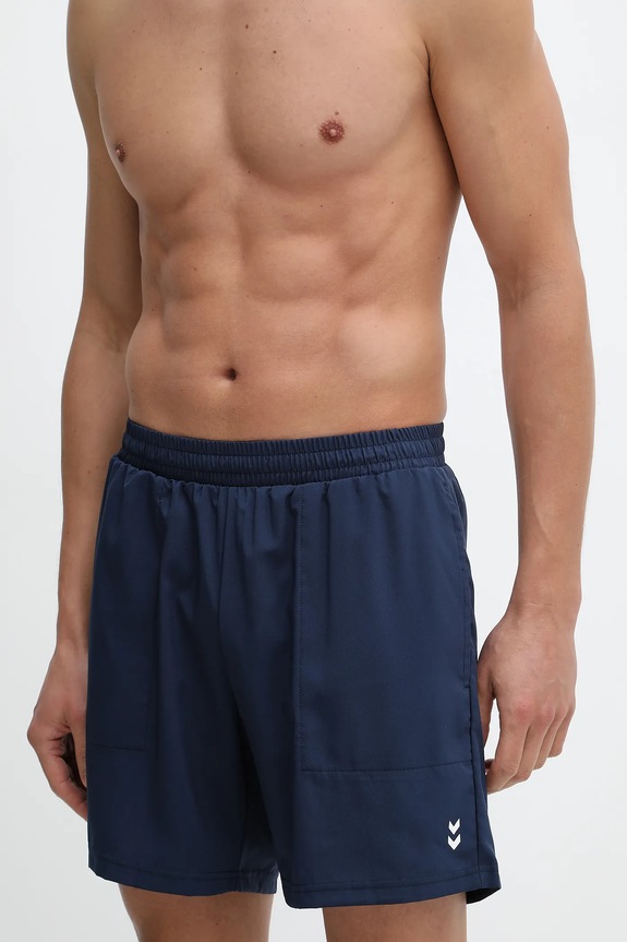 Hummel σορτς αθλητικά ανδρικά 229884 σκούρο μπλε SS26