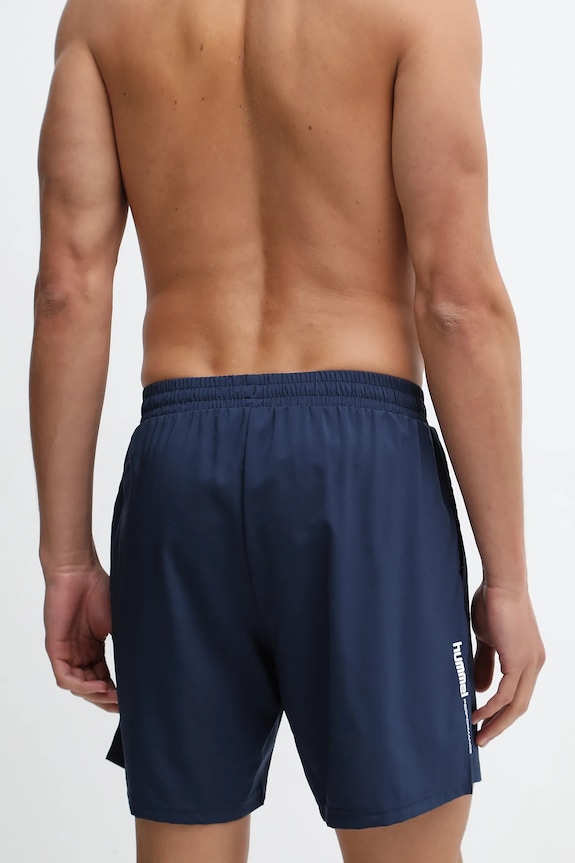Ρούχα Hummel σορτς αθλητικά ανδρικά 229884 σκούρο μπλε