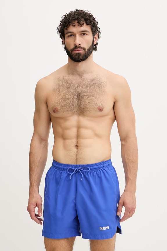 Hummel pantaloni scurți de baie pentru bărbați albastru 232880