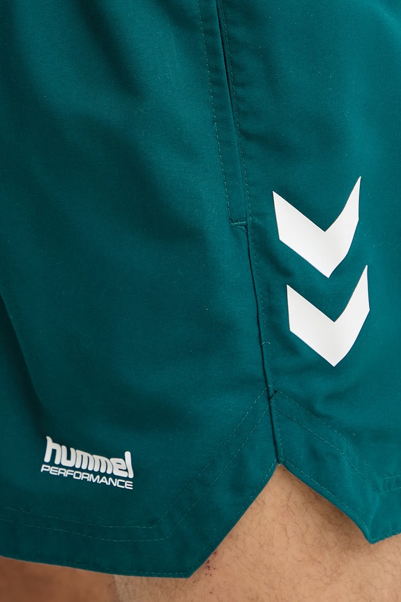 Hummel pantaloni scurți de baie pentru bărbați verde 232880