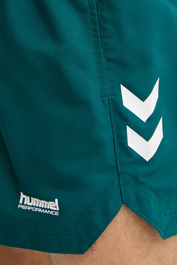 Hummel pantaloni scurți de baie pentru bărbați verde 232880