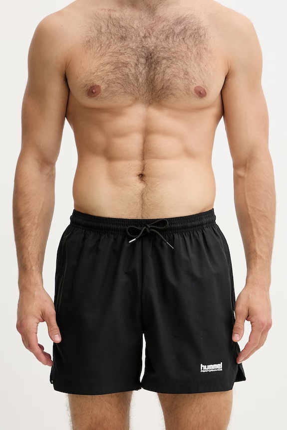 Hummel pantaloni scurți de baie pentru bărbați 232880 negru SS26