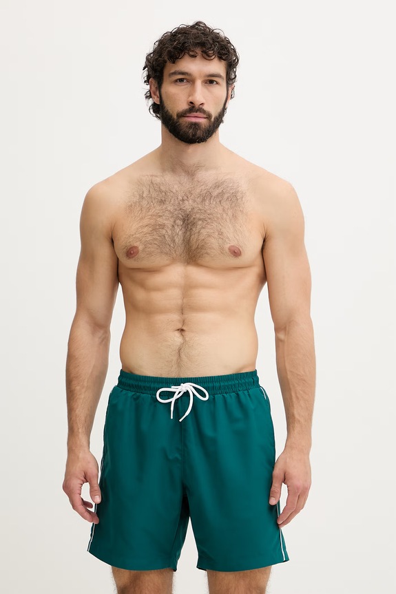 Hummel pantaloni scurți de baie pentru bărbați verde 232882
