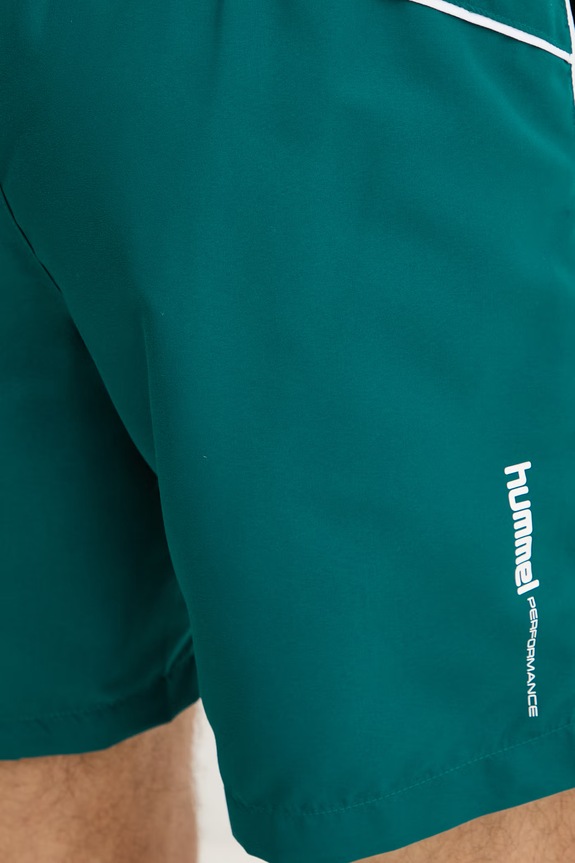 Hummel pantaloni scurți de baie pentru bărbați verde 232882