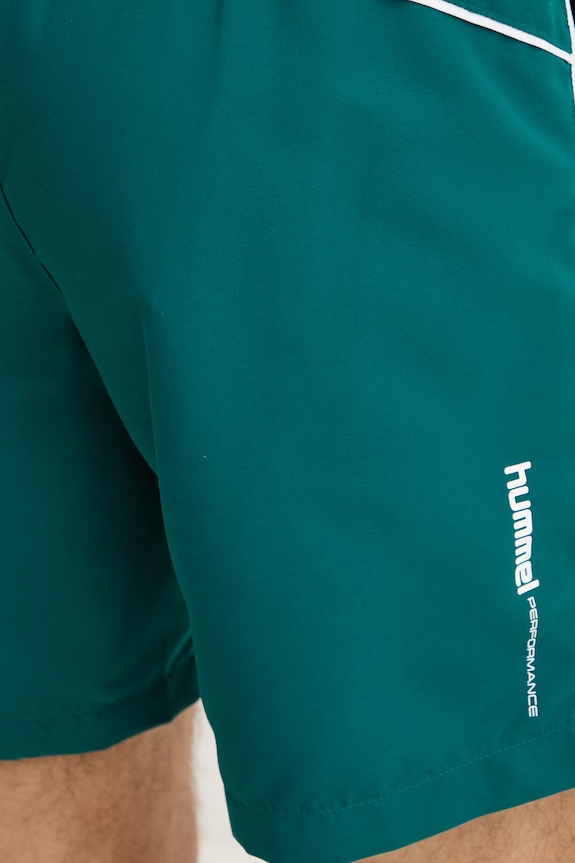 Hummel pantaloni scurți de baie pentru bărbați verde 232882