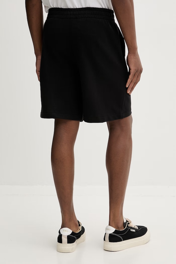 Oblečenie Calvin Klein teplákové šortky pánske bavlnené LV04LF240G čierna