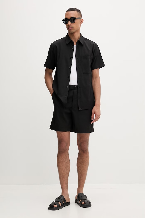Calvin Klein pantaloni scurți pentru bărbați LV04LF610G negru SS26