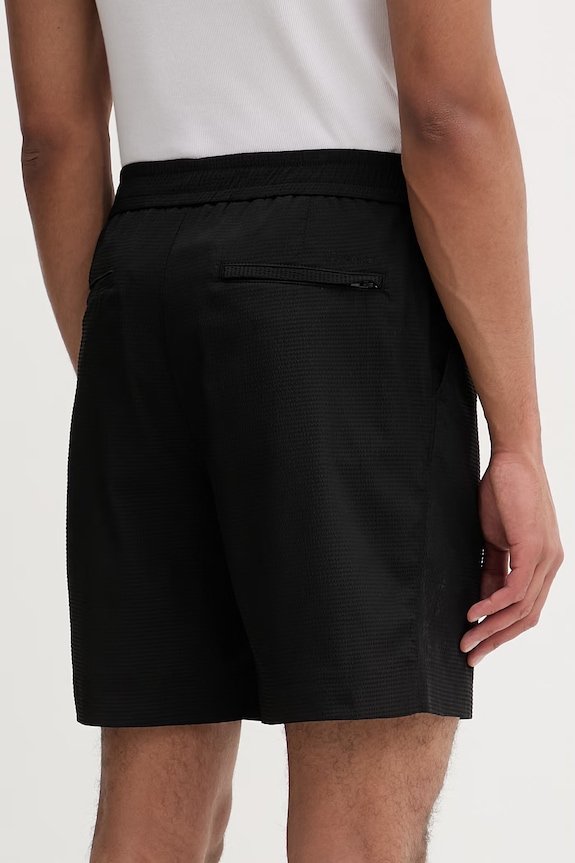 Îmbrăcăminte Calvin Klein pantaloni scurți pentru bărbați LV04LF610G negru