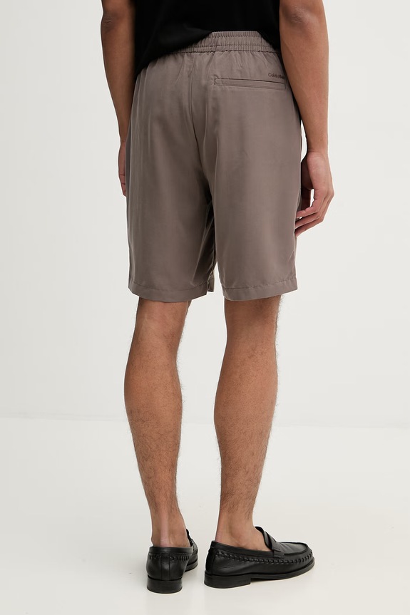 Oblačila Calvin Klein Kratke hlače moške z modalom LV04LF614G rjava