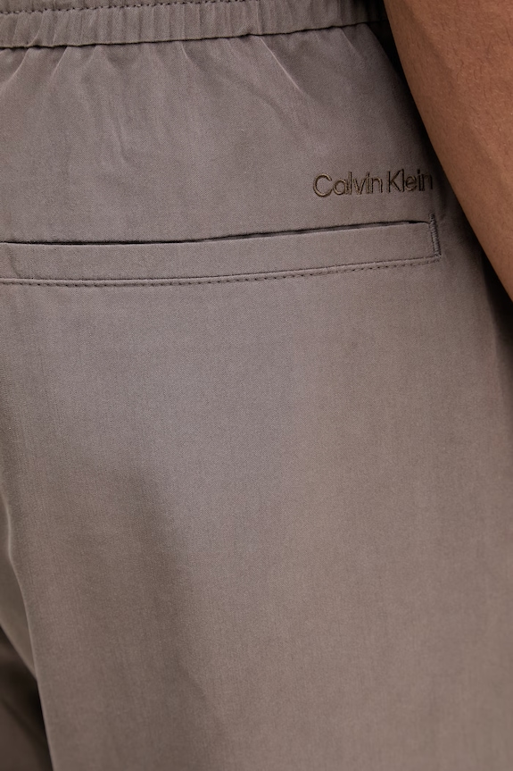 Calvin Klein Kratke hlače moške z modalom rjava LV04LF614G