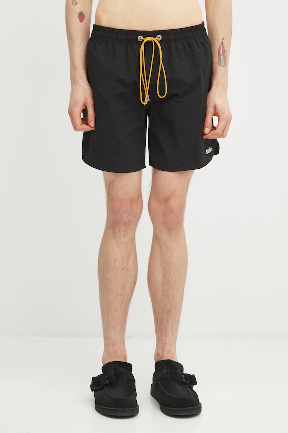 RHUDE pantaloncini da bagno Classic Logo Swim Short nero RHPS26SH03108