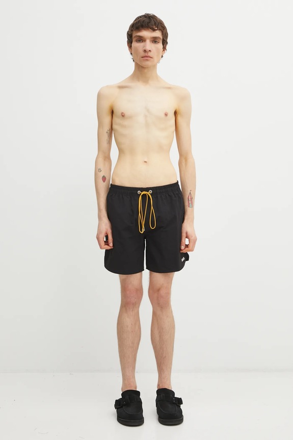 RHUDE pantaloncini da bagno Classic Logo Swim Short RHPS26SH03108 nero