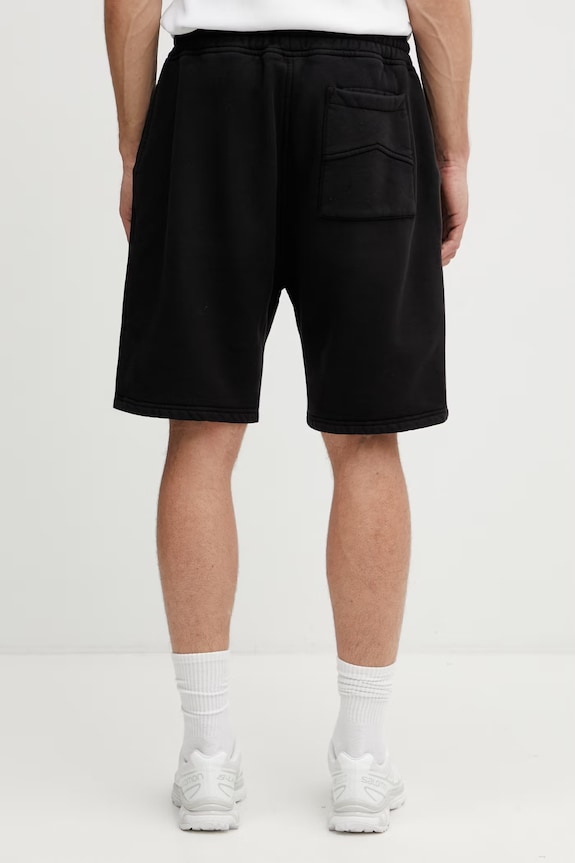 Îmbrăcăminte RHUDE Classique pantaloni scurți din bumbac bărbați RHSS26SH03012 negru