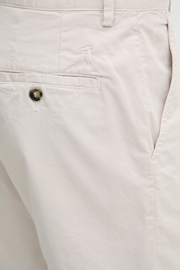 Trussardi šortky pánske bavlnené s elastanom béžová P026M000118N