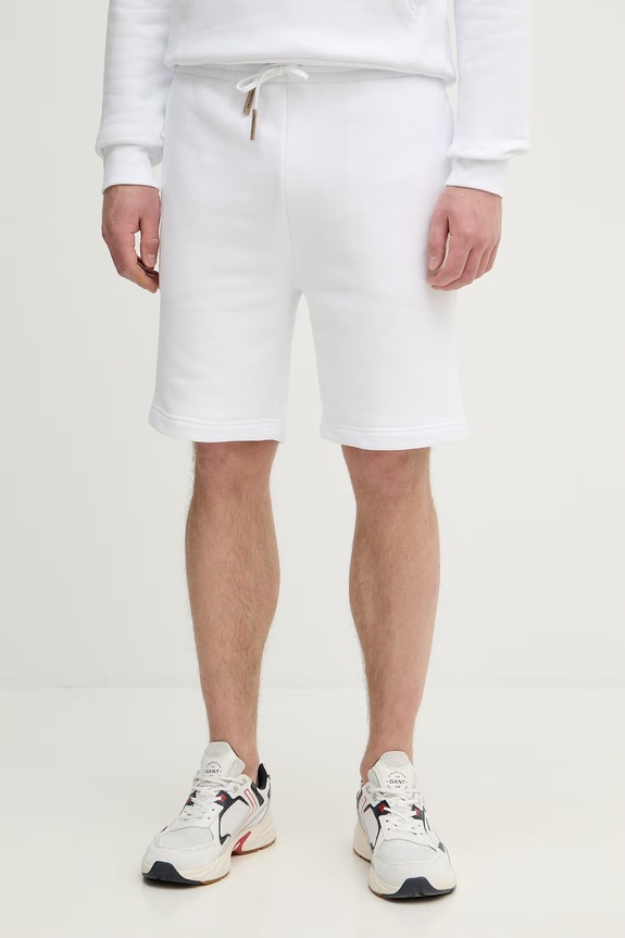 Βαμβακερό σορτσάκι Trussardi βαμβάκι λευκό P8058000067N