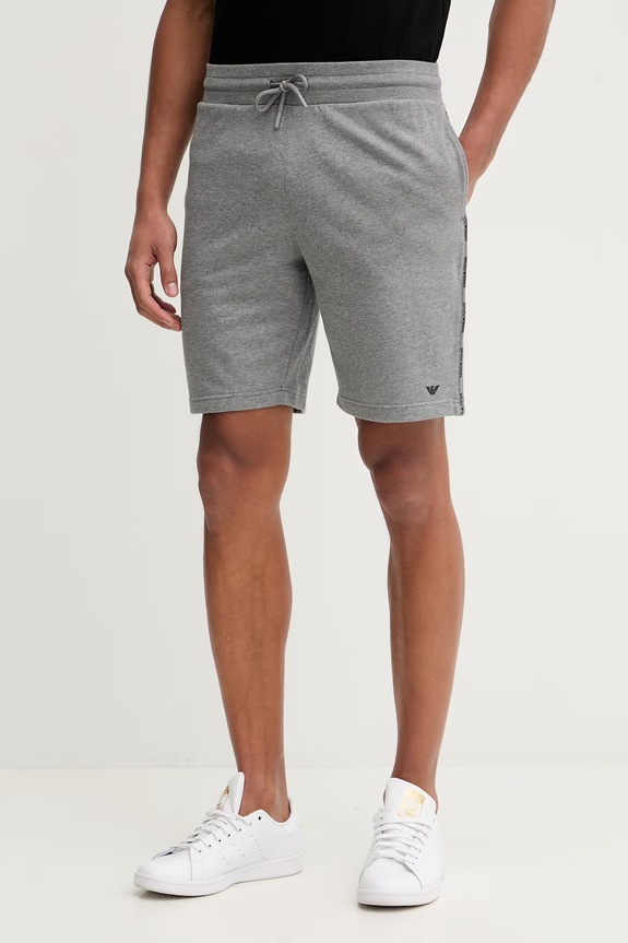 Шорти лаунж Emporio Armani Underwear трикотаж сірий EM000495.AF18887