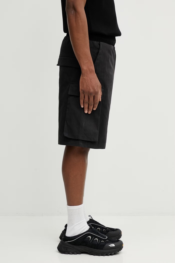 Heliot Emil pantaloncini nero SS26PRE.M.10.224.BLK01