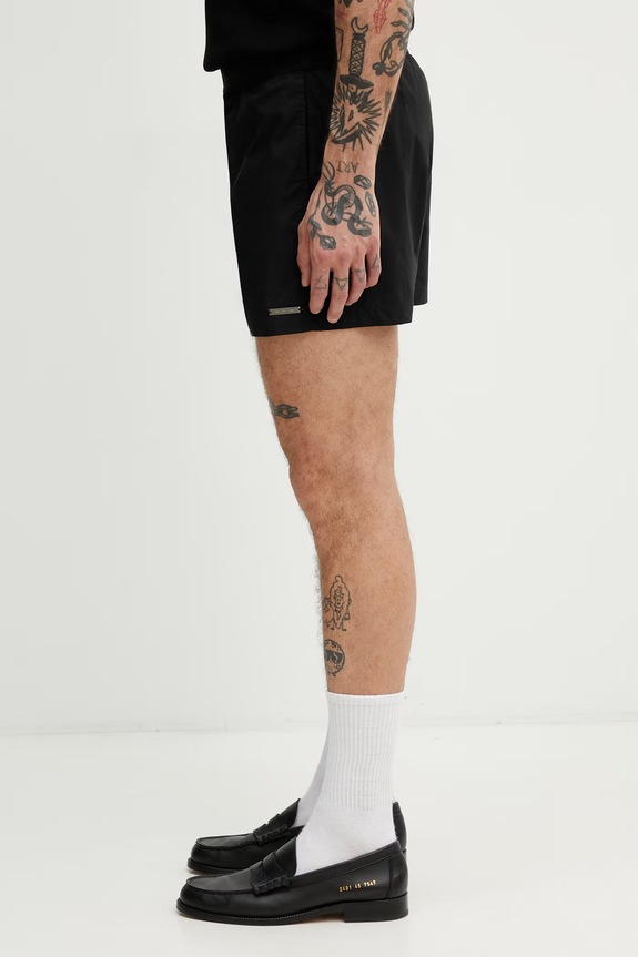 HELIOT EMIL kratke hlače moške bombažne SS26.M.10.233.BLK01 črna SS26