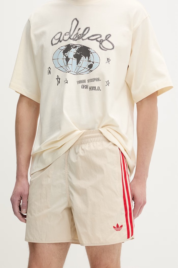 adidas Originals pantaloncini da uomo beige KE1660